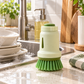 All-in-One Soap Dispensing Dish Brush Set