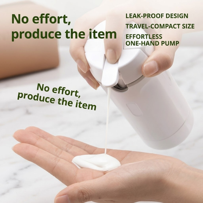 Ultimate 4-in-1 Travel Dispenser | TSA-Approved Leakproof Bottle Set