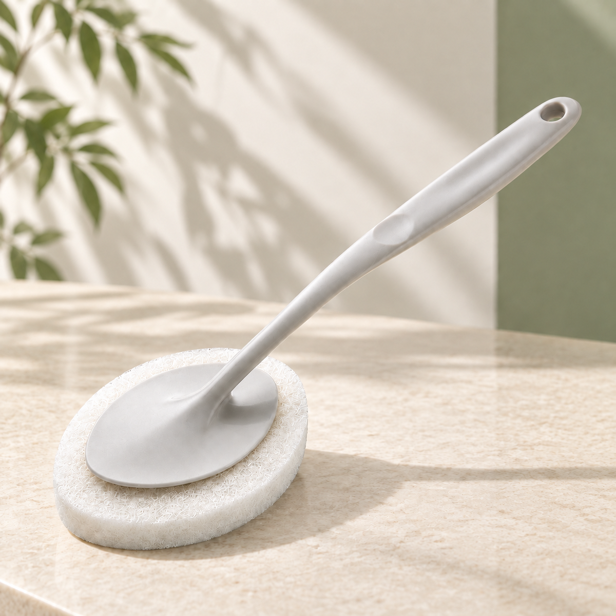 Long-Handle Kitchen Cleaning Brush